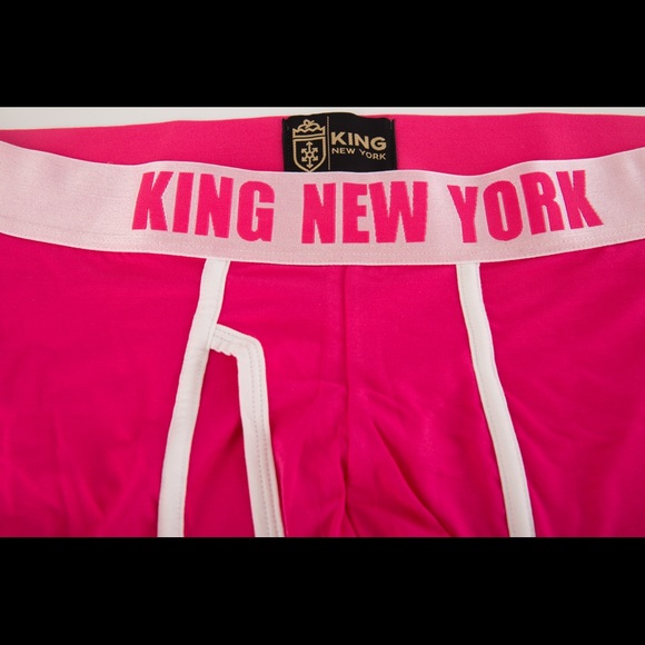 KING NEW YORK , TRUNK , bamboo fabric underwear.(PINK) - Picture 4 of 16
